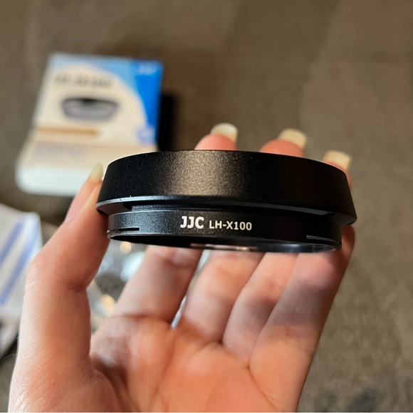 *6 for $10!* JJC LH-JX100 Black Lens Hood for Fujifilm X100V Camera Photography - Picture 8 of 15
